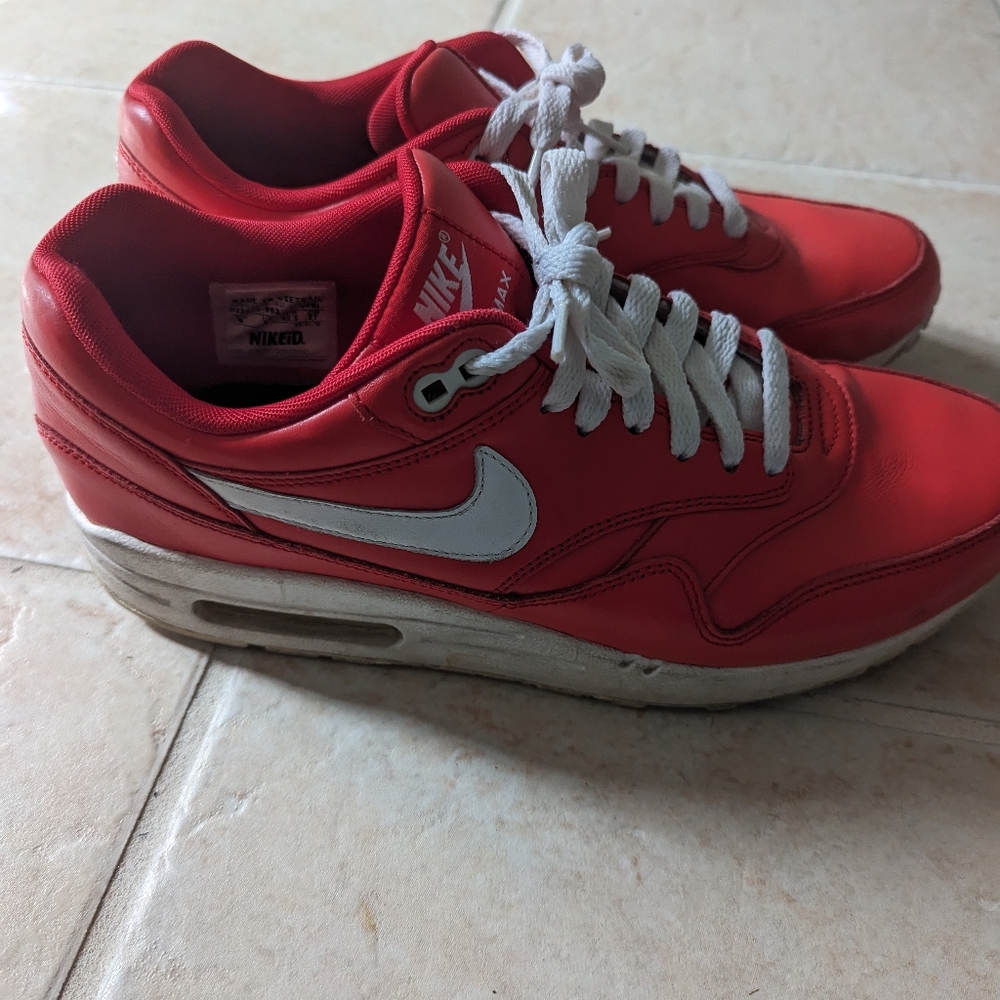 Custom All Red Nike Air Max One (Pre-Loved)